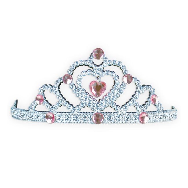 Accesoriu deghizare Coronita Printesei Inimioara Argintie - BBX63090ARG
