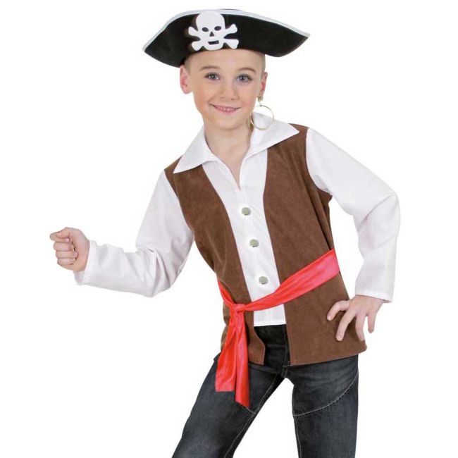 Costum pentru serbare Piratul Marilor 128 cm BBX18526