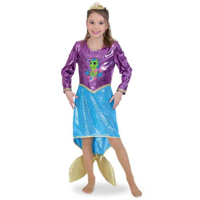 Costum pentru serbare Sirena Deluxe 128 cm BBX18536