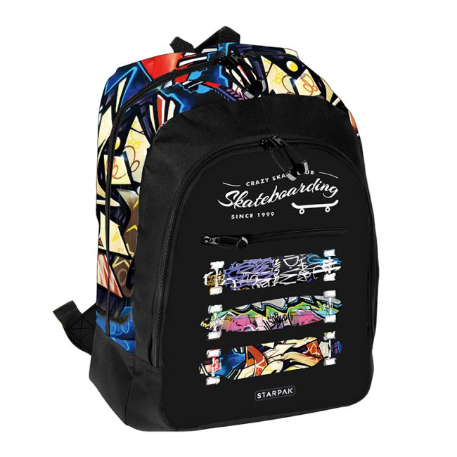 Rucsac Gimnaziu Model Skateboard ERFSPK372854