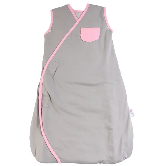 Sac de dormit multifunctional Grey Pink Elephant Travel 6-18 luni 2.5 Tog BBXUK1012-25