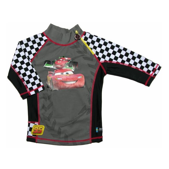 Tricou de baie Cars marime 92-104 protectie UV Swimpy SUPswimpy C7002R