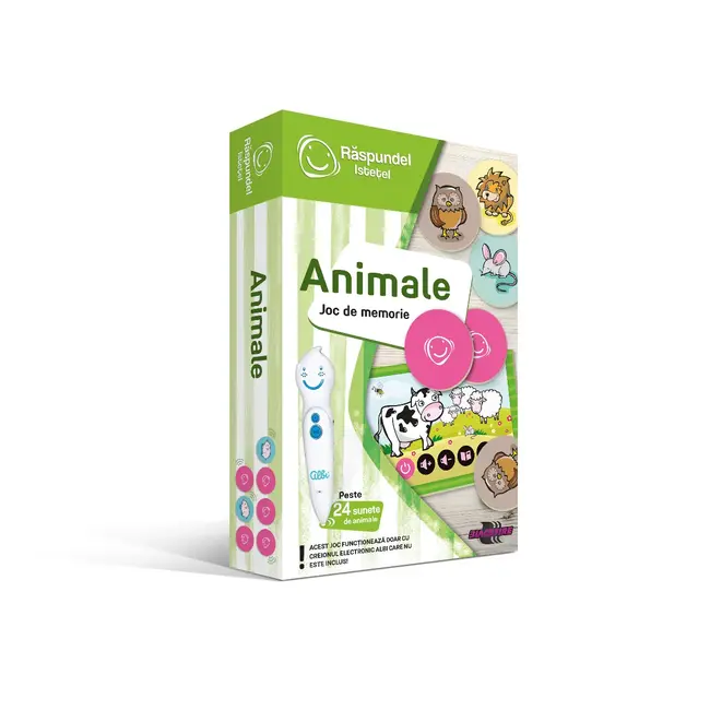 Raspundel Istetel Animale: Joc de memorie BKF19580