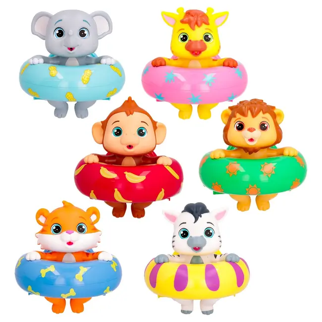 Bloopies - Jucarie de baie Floaties animale din jungla, diverse modele BKF917378