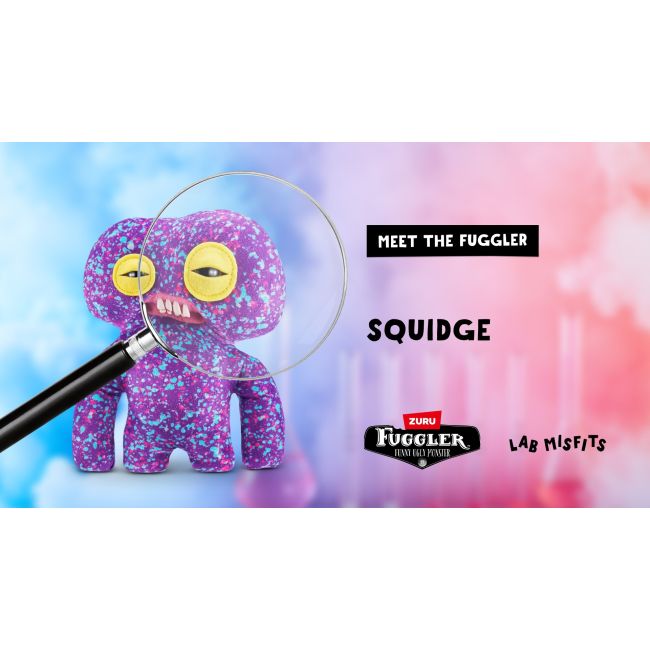Fuggler - Jucarie de plus, 23 cm - Ciudateii din laborator, SQUIDGE - PURPLE BKF15702J