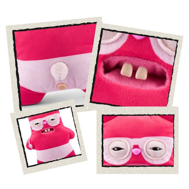 Fuggler - Jucarie de plus, 23 cm - Ciudateii in vacanta, Rabid Rabbit - red BKF15714E