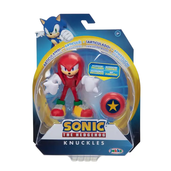 Nintendo Sonic - Figurina articulata 10 cm, diverse personaje, S11 BKF416774