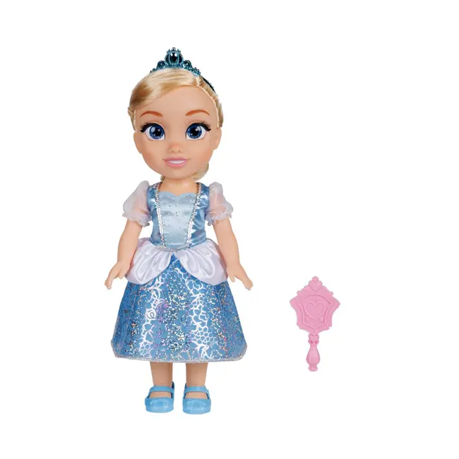 Disney Princess - Papusa Cenusareasa, 38 cm, Disney 100 Dresses BKF230144