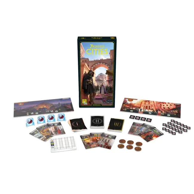 Joc de societate 7 Wonders - Extensie Cities BKF7CI-RO02