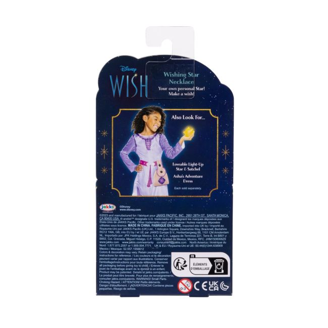 Disney Wish - Dorinta - Colier in forma de stea cu lumini BKF230044