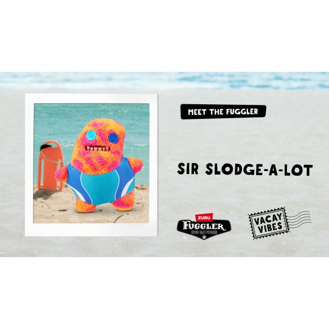 Fuggler - Jucarie de plus, 23 cm - Ciudateii in vacanta, Sir Splodge A Lot - multi BKF15714G