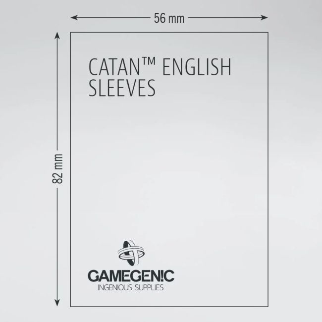 Gamegenic Sleeves -  Folie protectie carti Prime Standard BKFGGS10048ML