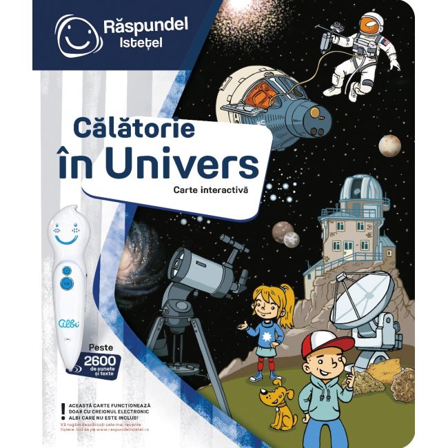Raspundel Istetel, carte Calatorie in univers BKF27070
