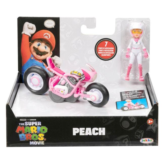 Super Mario Bros Movie - Figurina cu Kart, 6cm, diverse modele BKF417214