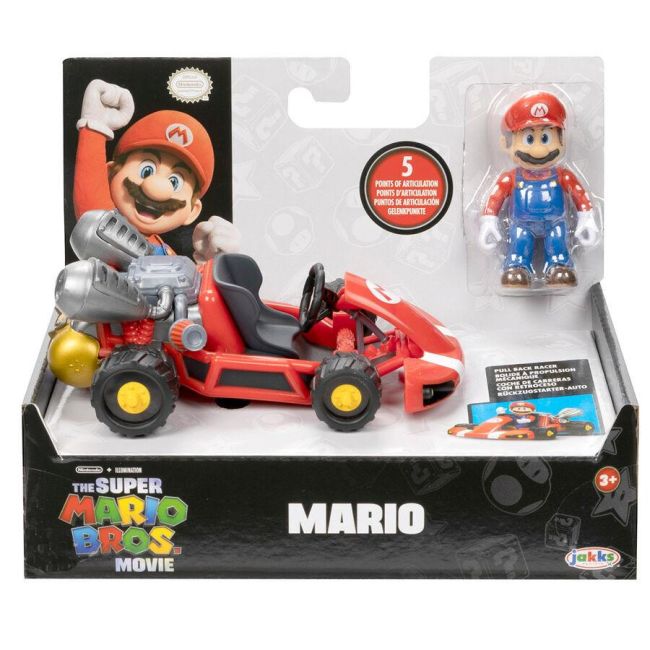 Super Mario Bros Movie - Figurina cu Kart, 6cm, diverse modele BKF417214