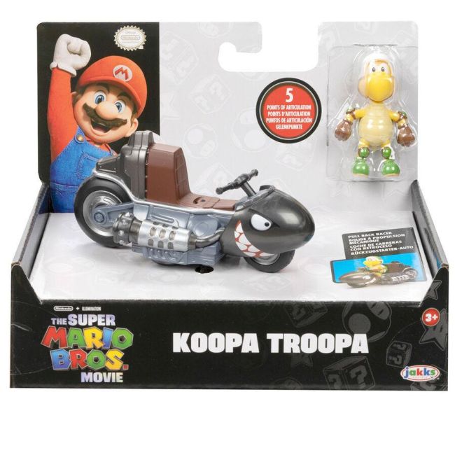Super Mario Bros Movie - Figurina cu Kart, 6cm, diverse modele BKF417214