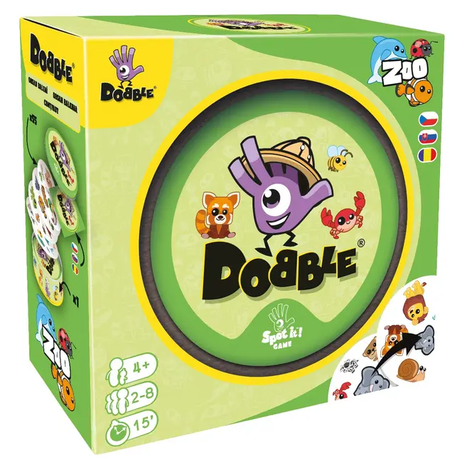 Joc Dobble Zoo, New Version BKFDOAN07CSSKRO