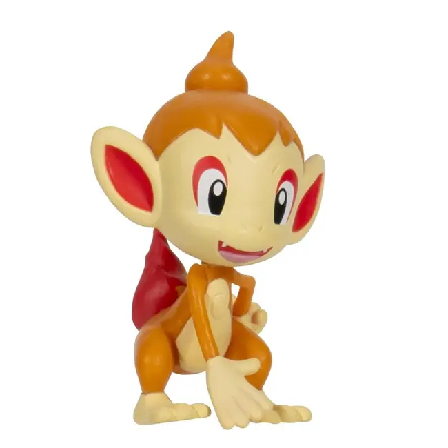 Pokemon - Set 2 figurine Clip n Go, Chimchar with Repeat Ball W19 BKFPKW3640