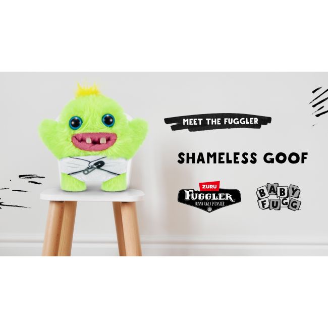 Fuggler - Jucarie de plus, 9 cm - Bebe ciudatei, Shameless Goof BKF15703G