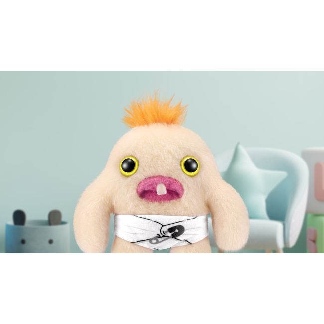 Fuggler - Jucarie de plus, 9 cm - Bebe ciudatei, Mr Needles BKF15703L