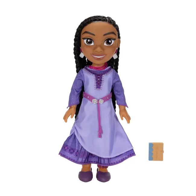 Disney Wish - Dorinta - Papusa aventuriera Asha, 38 cm BKF228424
