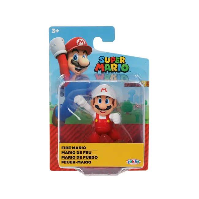 Nintendo Mario - Figurina articulata, 6 cm, diverse personaje, S42 BKF418374