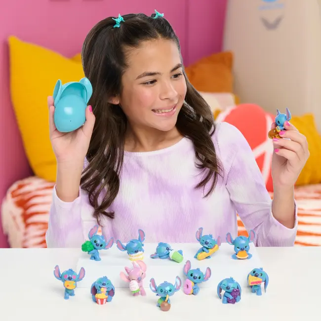 Disney Stitch - Mini-figurina ascunsa in capsula, Food S3 BKF46288