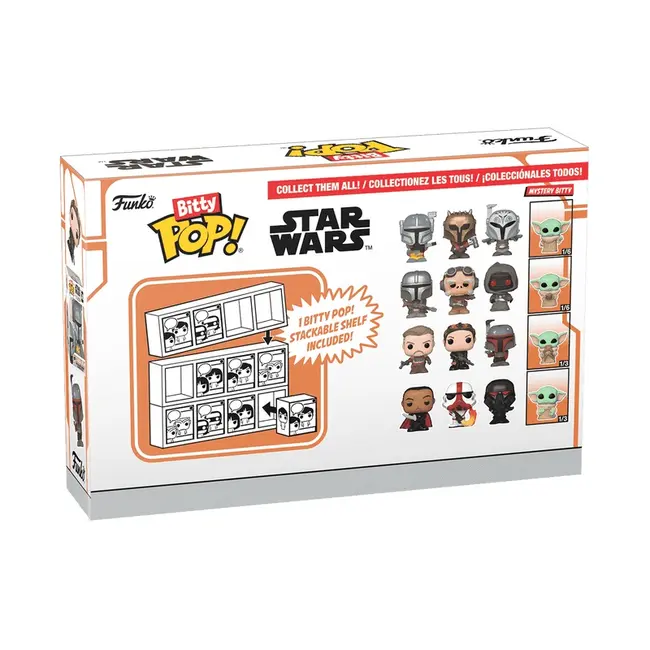 Funko Bitty POP: Mandalorian-&nbsp;Heavy Mandalorian 4PK? BKF75451