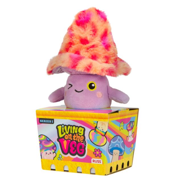 Living on the Veg - Jucarie de plus, Funguys, 15 cm, diverse modele BKFRBLV00177