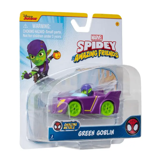 Paienjenelul Marvel - Vehicul din metal, figurina inclusa, diverse modele BKFSNF0193