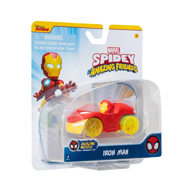 Paienjenelul Marvel - Vehicul din metal, figurina inclusa, diverse modele BKFSNF0193