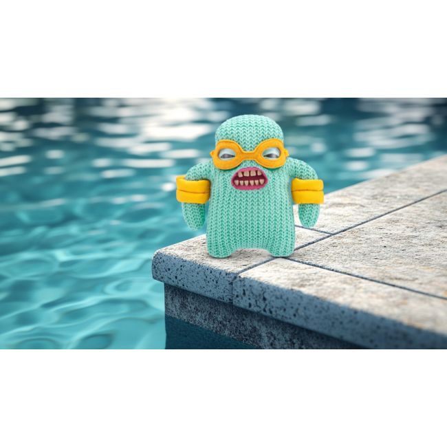Fuggler - Jucarie de plus, 23 cm - Ciudateii in vacanta, Mr Needles - mint BKF15714D