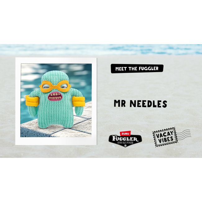 Fuggler - Jucarie de plus, 23 cm - Ciudateii in vacanta, Mr Needles - mint BKF15714D