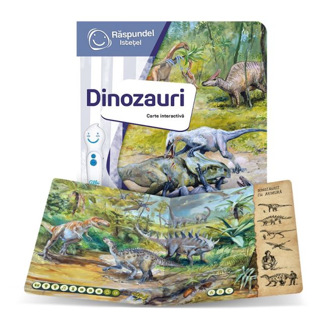 Raspundel Istetel, carte Dinozauri BKF19587