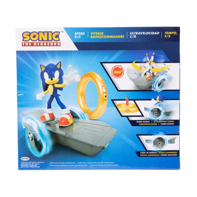Nintendo Sonic - Sonic RC cu skateboard Super viteza BKF417014