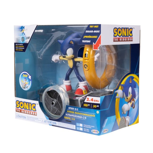 Nintendo Sonic - Sonic RC cu skateboard Super viteza BKF417014