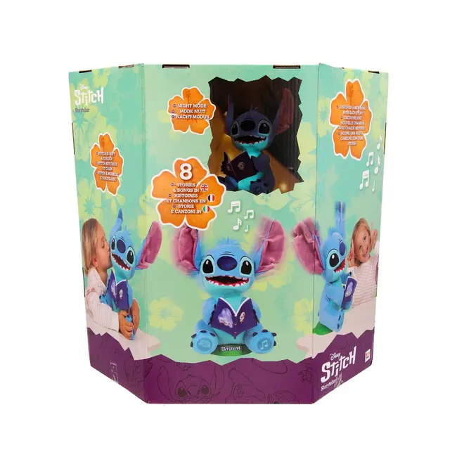 Disney Stitch - Jucarie interactiva, Stitch Povestitorul BKF490000