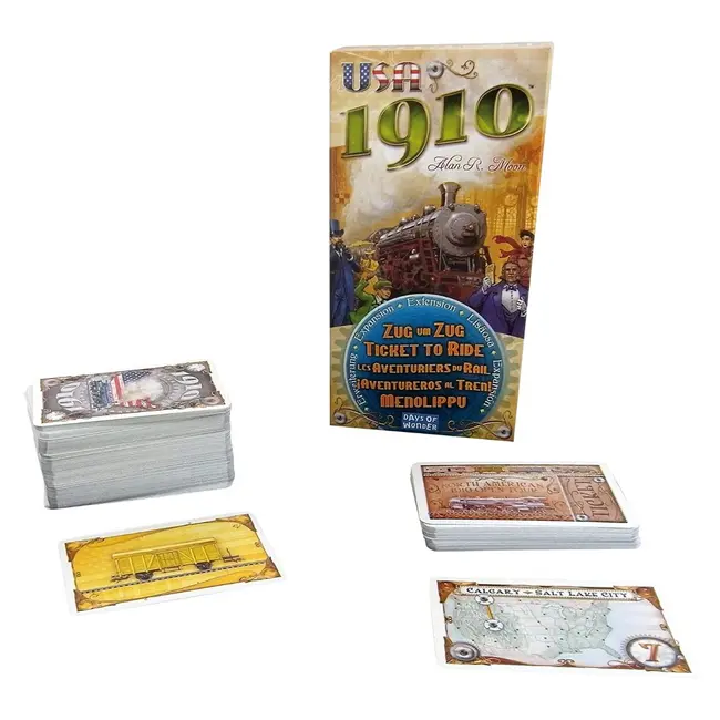 Joc de societate Ticket to Ride USA 1910, limba engleza BKF7216