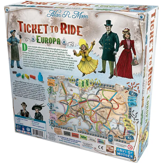 Ticket to Ride Europe - BKF721802