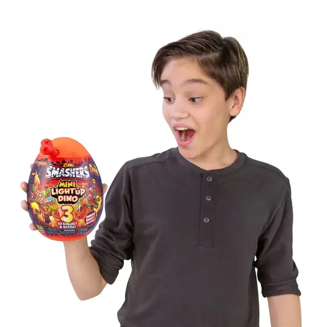 Smashers - Mini Ou surpriza, Dino Light-Up BKF7473