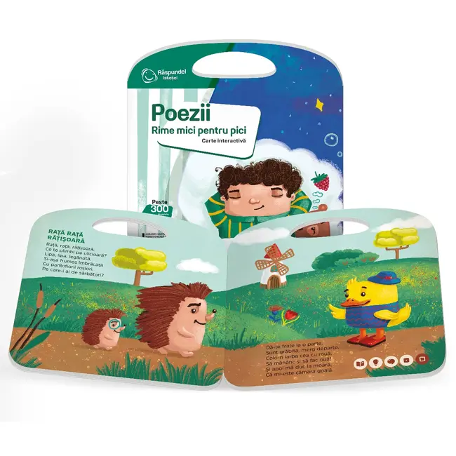 Raspundel Istetel, carte Poezii - Rime mici pentru pici BKF86332