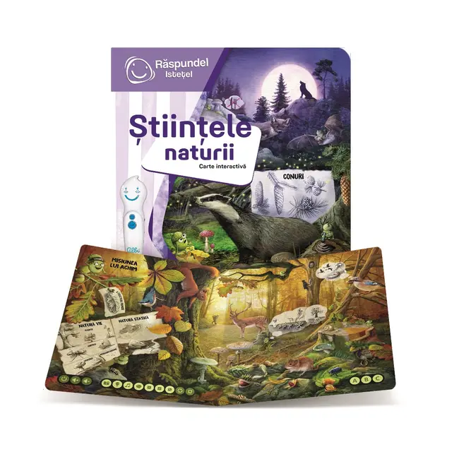 Raspundel Istetel, carte Stiintele naturii - Aventuri prin natura BKF93774