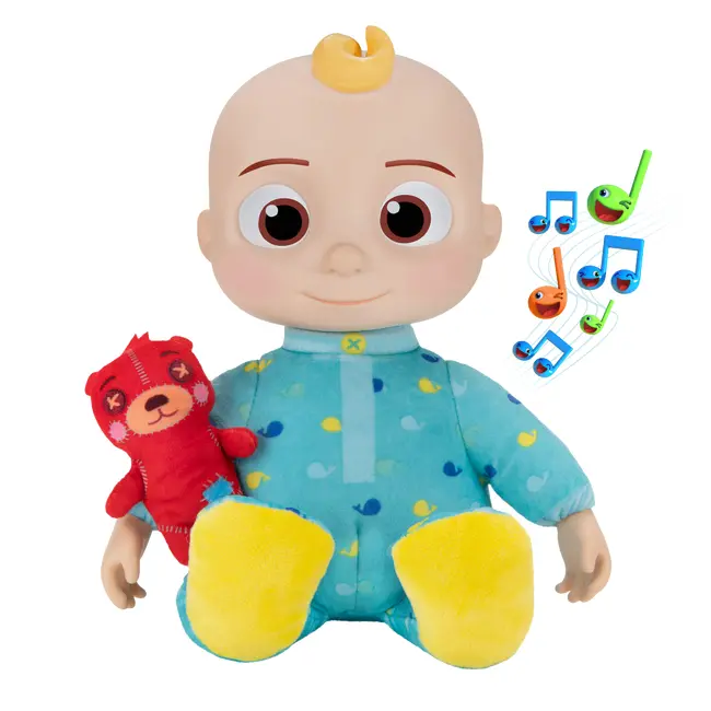 CoComelon - Bebelus interactiv JJ, cu muzica de leagan si sunete BKFCMW0016