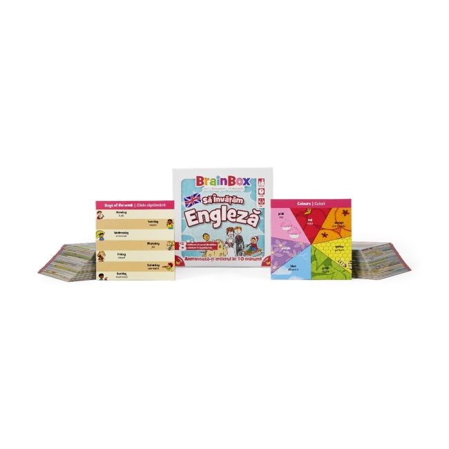 Joc educativ BrainBox Sa invatam engleza BKFG114052