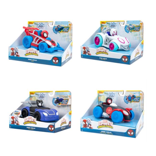 Paienjenelul Marvel - Vehicul cu catapulta, figurina inclusa, diverse modele BKFSNF0014