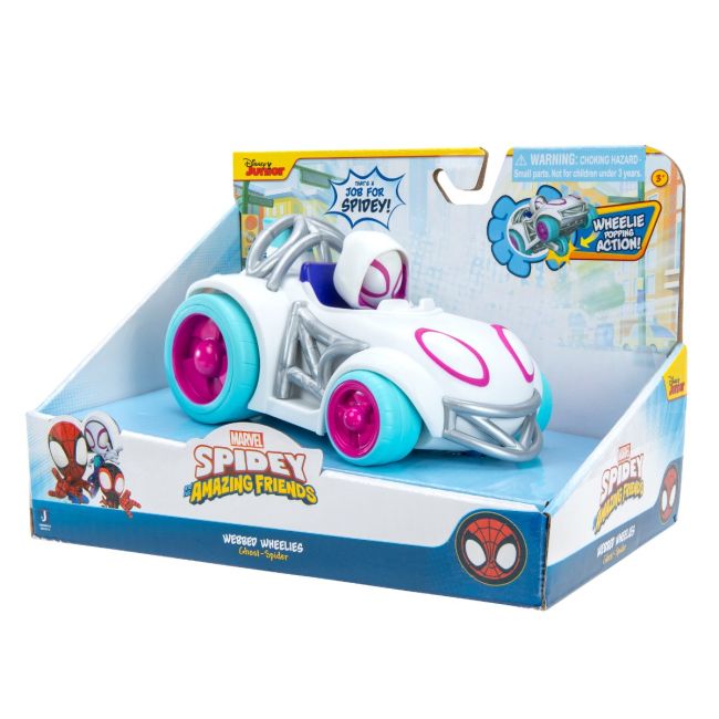 Paienjenelul Marvel - Vehicul cu catapulta, figurina inclusa, diverse modele BKFSNF0014