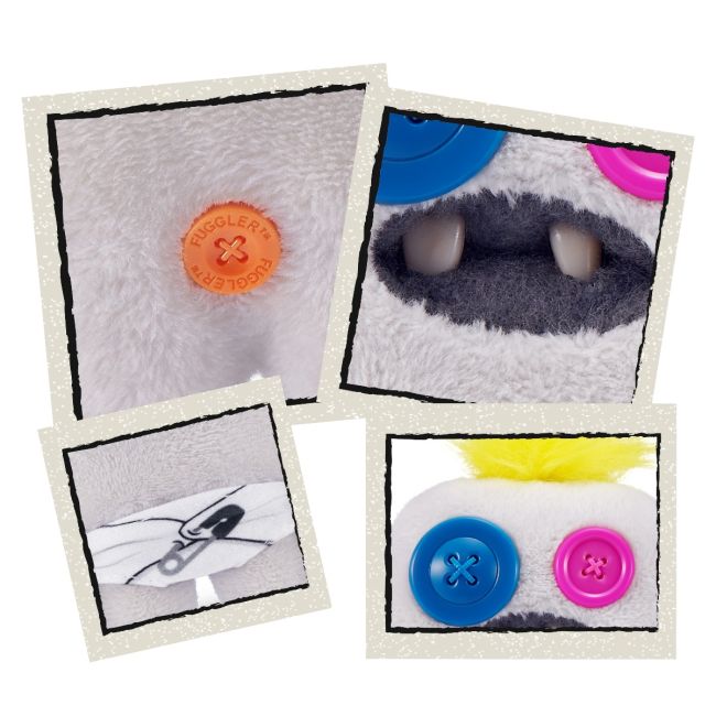 Fuggler - Jucarie de plus, 9 cm - Bebe ciudatei, SaBQuoosh BKF15703D