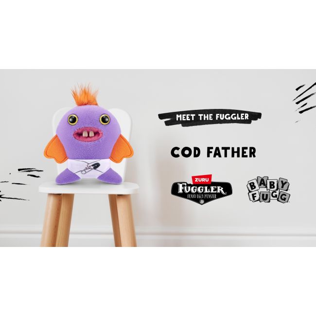 Fuggler - Jucarie de plus, 9 cm - Bebe ciudatei, Cod Father BKF15703H