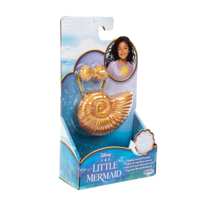 Disney Mica Sirena - Colierul in forma de scoica al lui Ariel, cu lumini si sunete BKF225894
