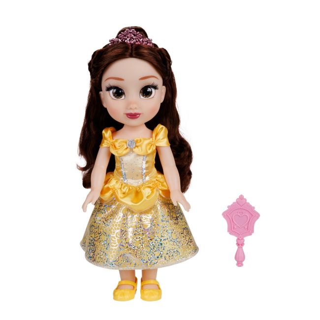 Disney Princess - Papusa Belle, 38 cm, Disney 100 Dresses BKF230134